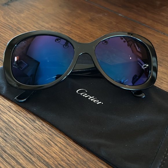 Cartier Accessories - Vintage Cartier Sunglasses with Prescription Lenses